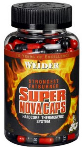 Жиросжигатель Weider 37631 Super Nova Caps 120 капсул