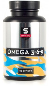 Omega 3 SportLine Nutrition Omega 3-6-9 80 капсул