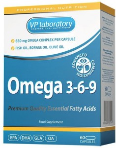 Omega 3 Vplab VP60010645 Omega 3-6-9 60 капсул