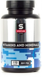 Витаминно-минеральный комплекс SportLine Nutrition Vitamins and Minerals 125 капсул