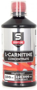 Л-карнитин SportLine Nutrition L-Карнитин Concentrate 150.000mg грейпфрут 500 г