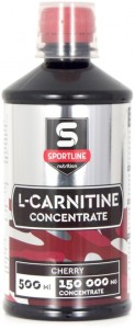 Л-карнитин SportLine Nutrition L-Карнитин Concentrate 150.000mg вишня 500 г
