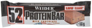 Батончик Weider 30637 52% Protein bar молочный шоколад 50 гр