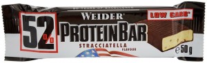 Батончик Weider 30657 52% Protein bar страчателла 50 гр