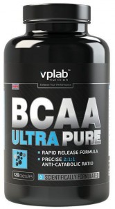 BCAA Vplab VP6062356 Ultra Pure без вкуса 120 капсул