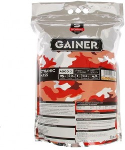 Гейнер SportLine Nutrition Dynamic Mass двойной шоколад 4 кг