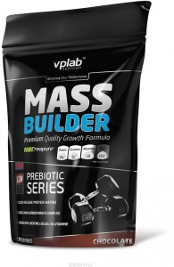 Гейнер Vplab VP54520 Mass Builder шоколад 1.2 кг