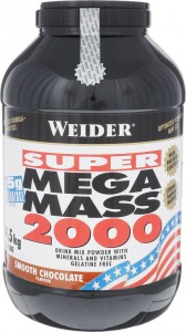 Гейнер Weider 32818 Mega Mass 2000 шоколад 4.5 кг