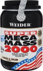 Гейнер Weider 32842 Mega Mass 2000 крем и печенье 1.5 кг