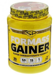 Гейнер Steel Power Nutrition For Mass Gainer Клубника со сливками 1.5 кг